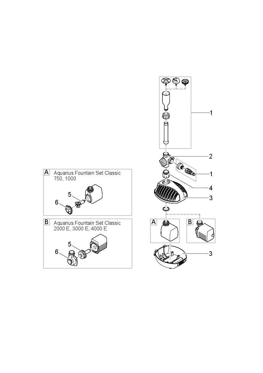 OASE Aquarius Fountain Set Classic (750-4500l/h) (10m wire) - Image 9