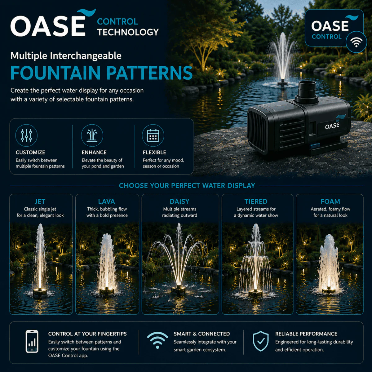 OASE Aquarius Fountain Set Eco (4500/6500/9500/13500/16500) - Image 8