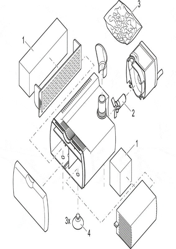 OASE BioCompact Mini Internal Filter (25/50) - Image 5