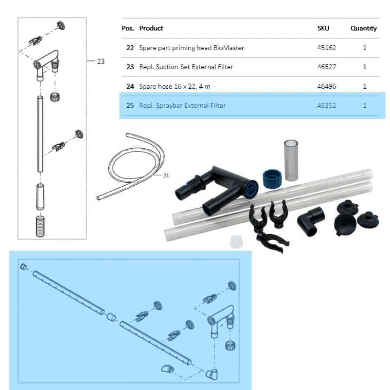 OASE Biomaster 250/350/600/850 Spare Parts - Image 27