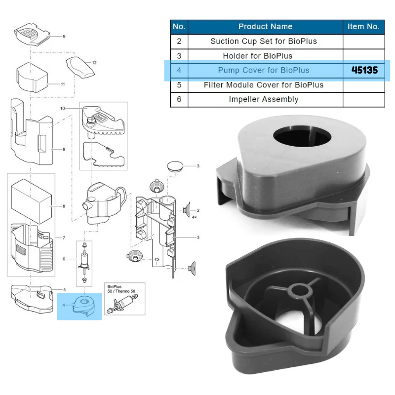 OASE BioPlus Spare Parts (50/100/200) - Image 4