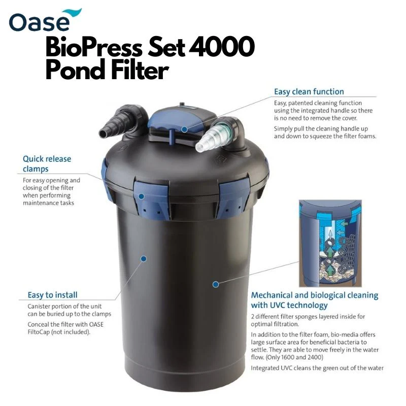 OASE BioPress Set 4000 (Pond Filter) - Image 4