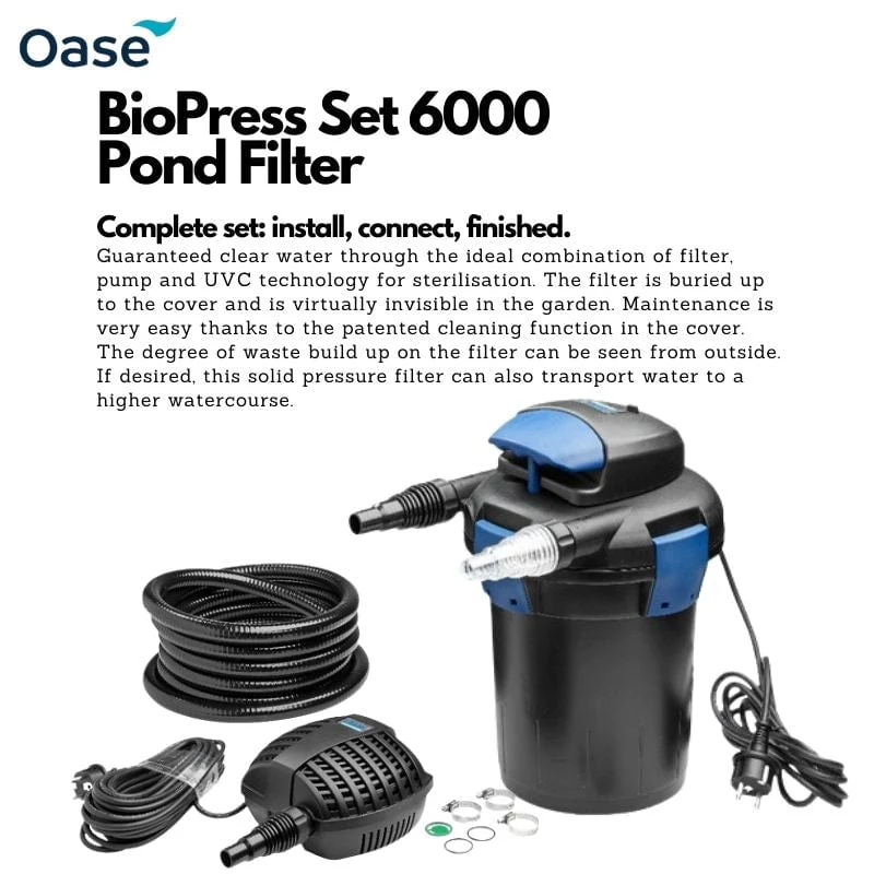 OASE BioPress Set 6000 (Pond Filter) - Image 2