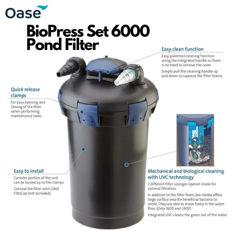 OASE BioPress Set 6000 (Pond Filter) - Image 3