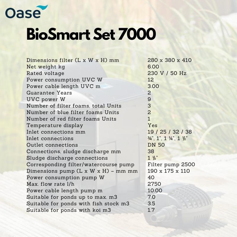 OASE BioSmart Set 5000 / 7000 (pond filter) - Image 8