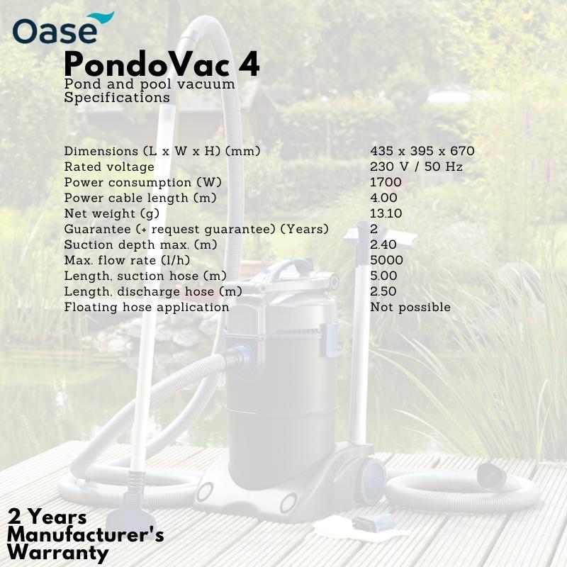 OASE PondoVac 4  Pool & Pond Vacuum cleaner - Image 9
