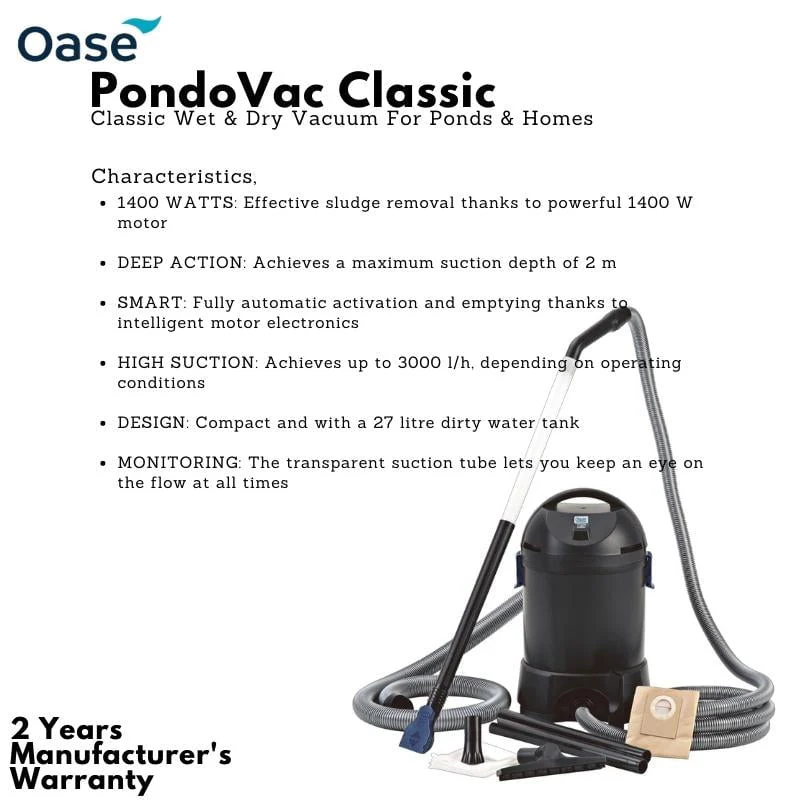 OASE PondoVac Classic Pond vacuum cleaner - Image 3