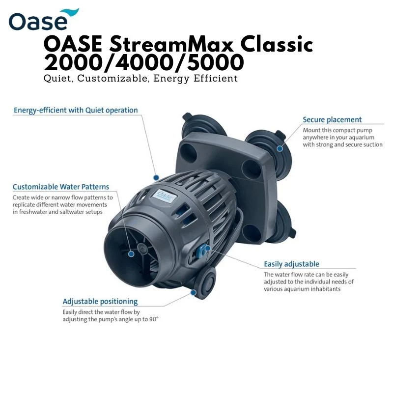 OASE StreamMax Classic 2000/4000/5000 & Magnetic Holder Convertor - Image 2