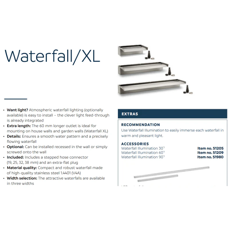 OASE Waterfall - 30/60/90 - Image 4
