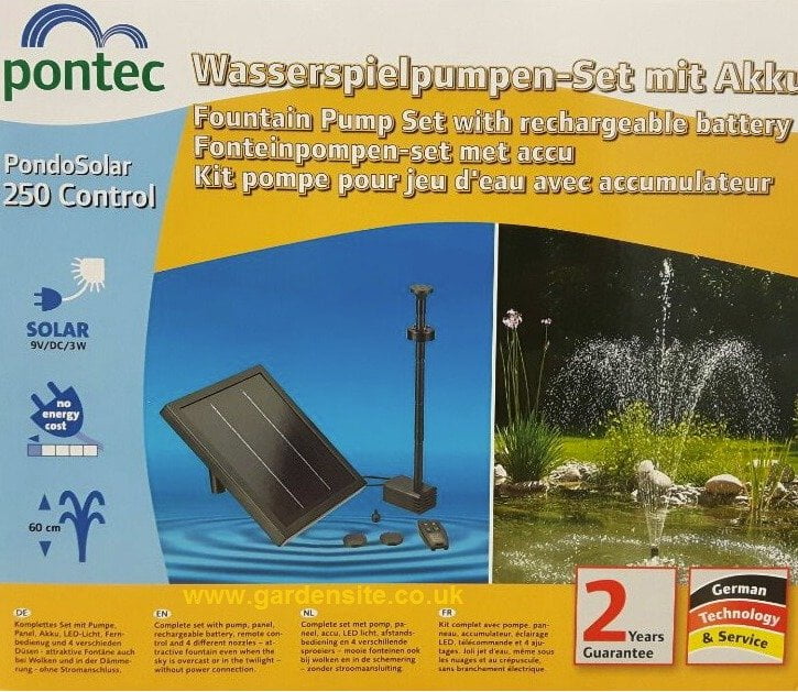 Pontec PondoSolar 250 Control (solar water pump) - Image 5