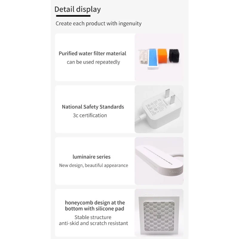 QANVEE BL-200PG Desktop Aquarium (IOS) - Image 3