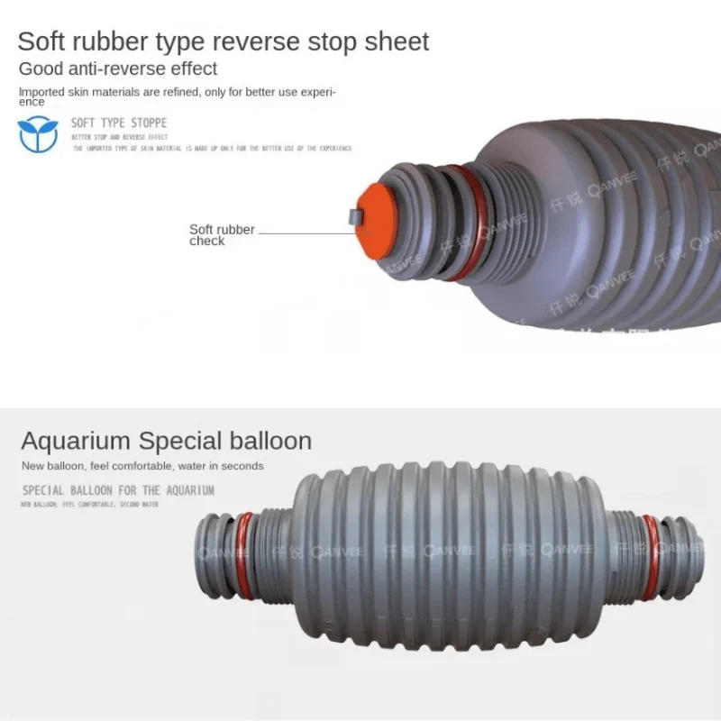 QANVEE Siphon cleaner (C-300 & C-600) & Optional Gravel Cleaner Addon - Image 2
