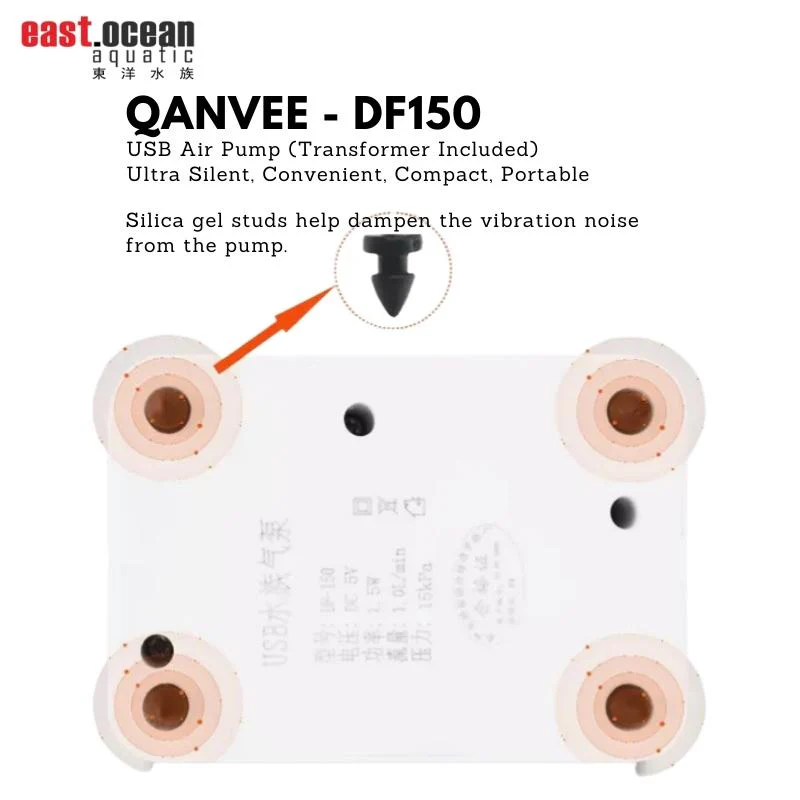 QANVEE DF-150 USB Air Pump (Silent Operation) - Image 4