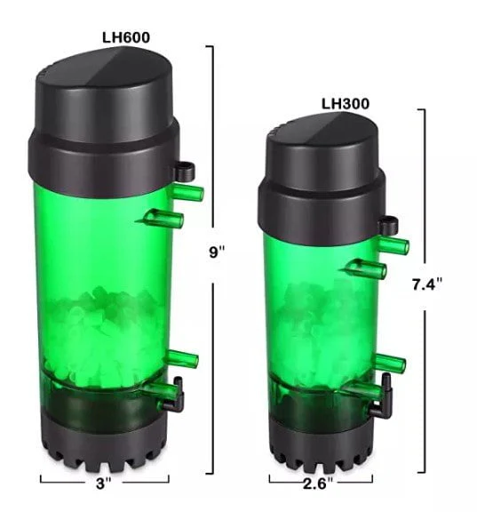 QANVEE - K1 Fluidized Bio Filter Chamber (LH-300 & 600) - Image 2