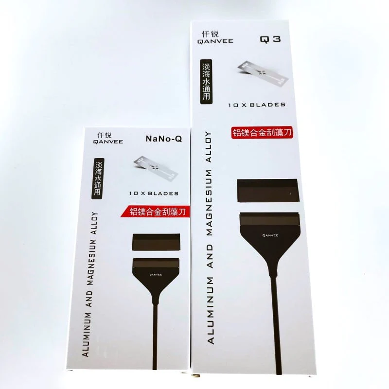 QANVEE - Stylish Black Alloy - Nano-Q Algae Scrapper (40cm Reach) - Image 2