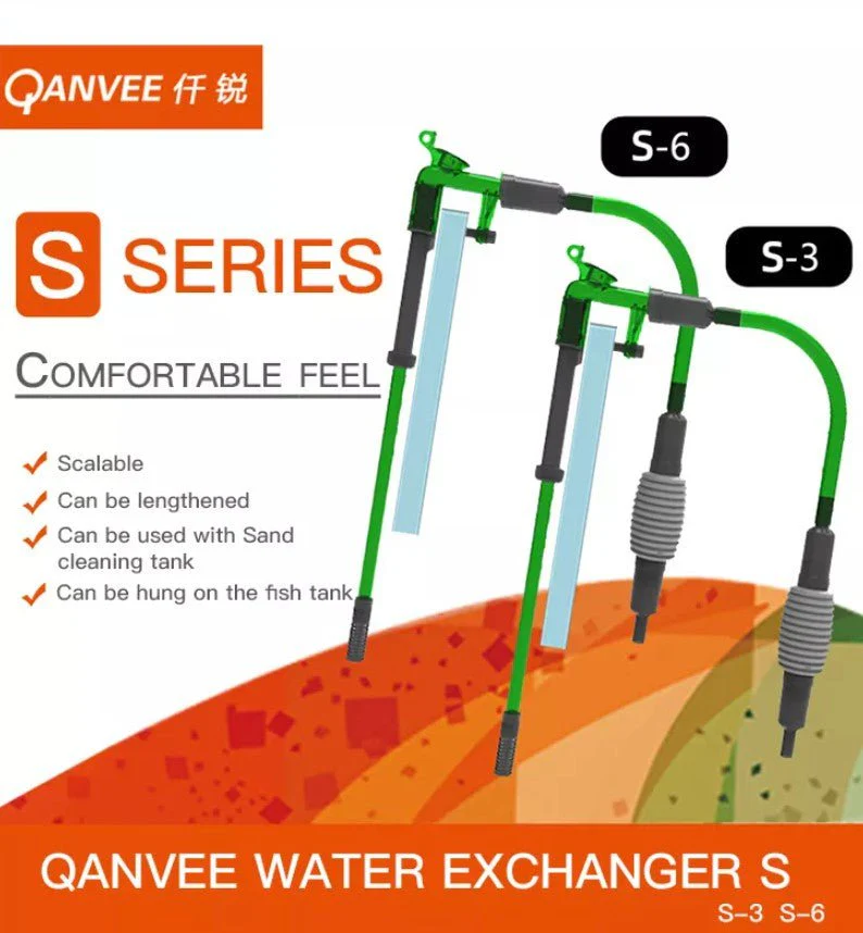 QANVEE Siphon Cleaner (S3/S6) & Optional Gravel Cleaner Addon