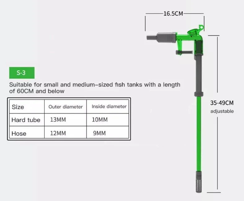 QANVEE Siphon Cleaner (S3/S6) & Optional Gravel Cleaner Addon - Image 3