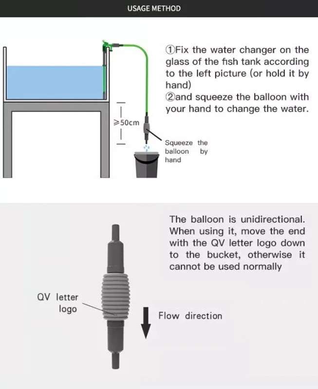 QANVEE Siphon Cleaner (S3/S6) & Optional Gravel Cleaner Addon - Image 9