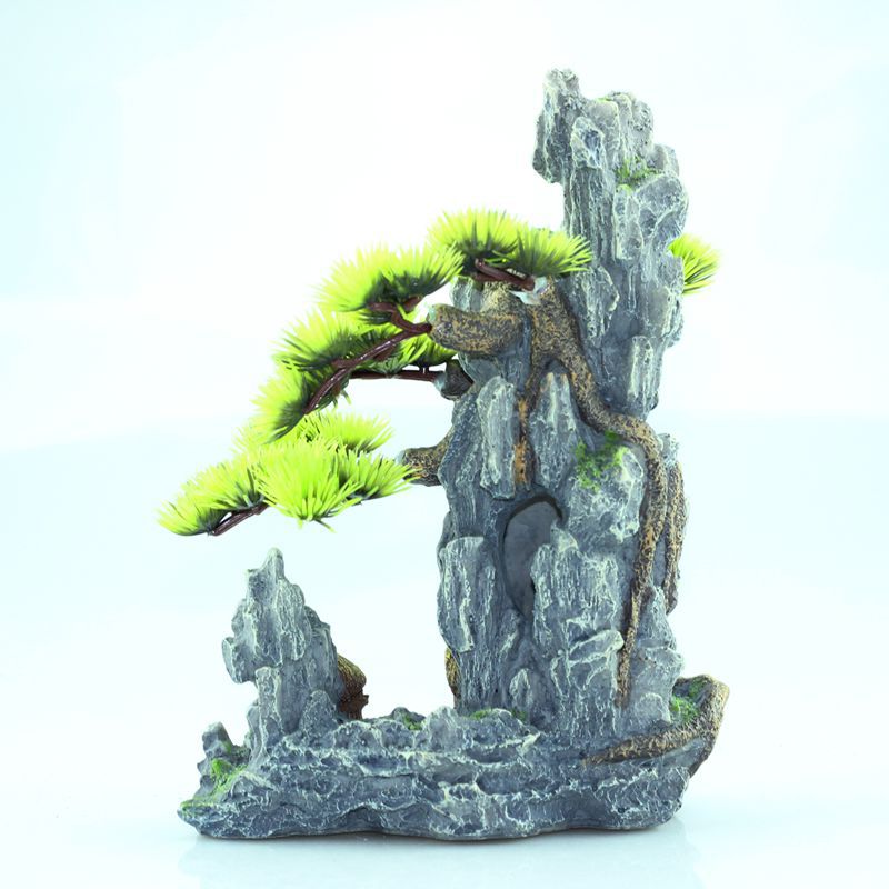 RQ2012 Tree Aquarium Decoration 15.5x7.5x22cm - Image 2