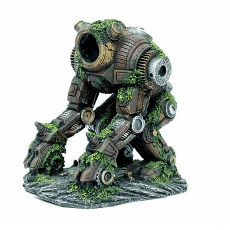 RQ303 Fallen Robot Deco (18x13x18cm) - Image 2