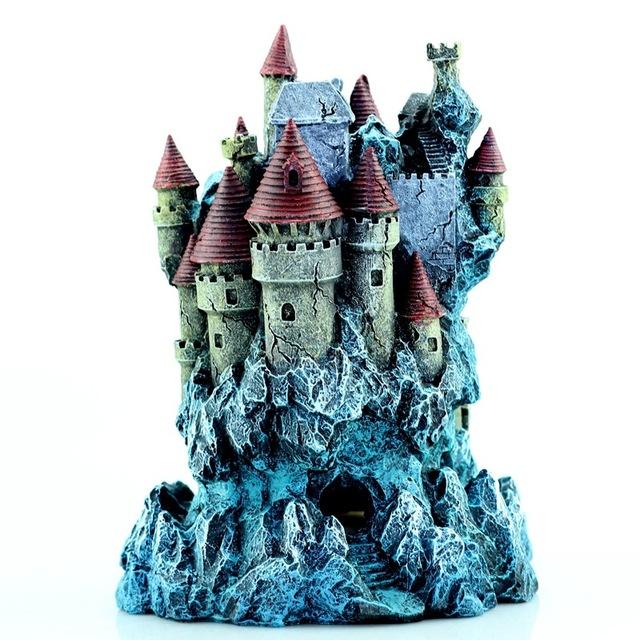 WR19165 Castle House Aquarium Decoration 22x16x21cm - Image 2