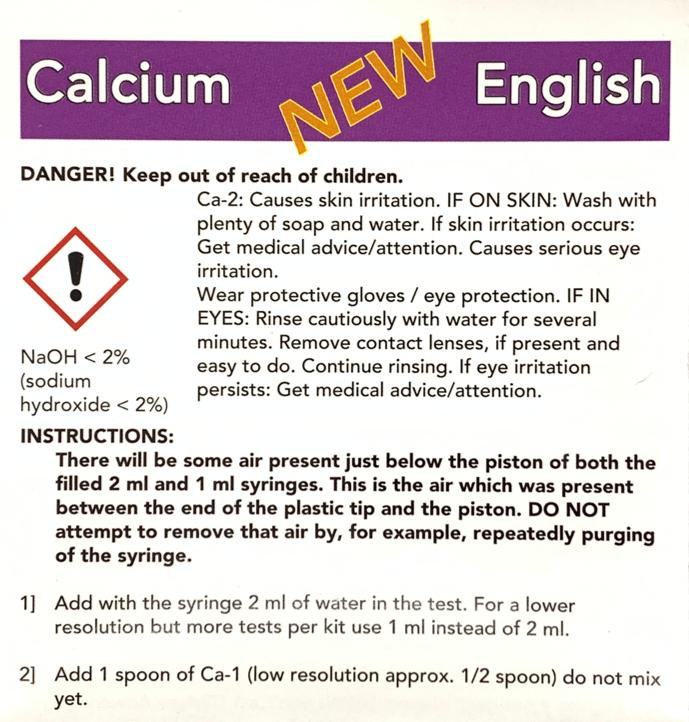 SALIFERT Calcium Profi Test kit for saltwater (Ca) - Image 3