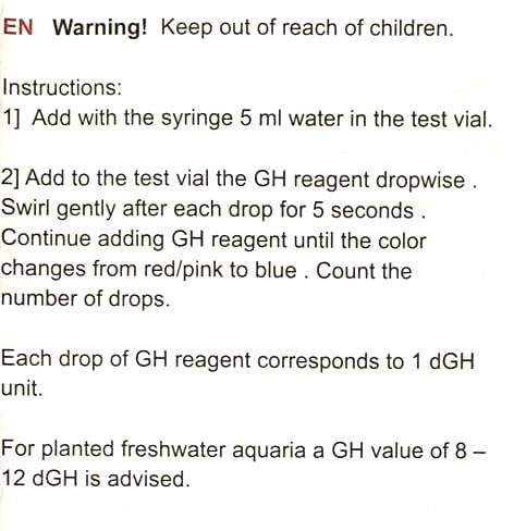 SALIFERT General Hardness Test kit for freshwater (GH) - Image 3