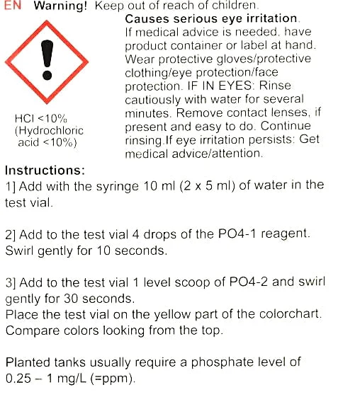 SALIFERT Phosphate Test kit for freshwater (PO4) - Image 3