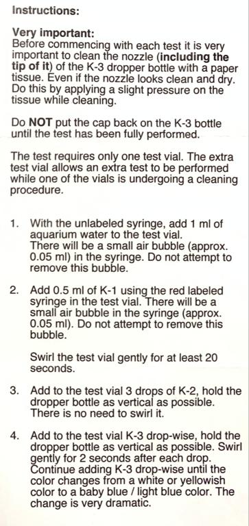 SALIFERT Potassium Test kit for saltwater / freshwater (K) - Image 4