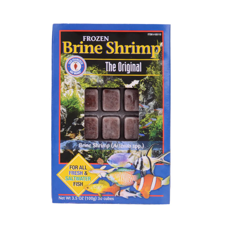 SAN FRANCISCO BAY - BRINE SHRIMP (FROZEN) cube 100g - Image 3