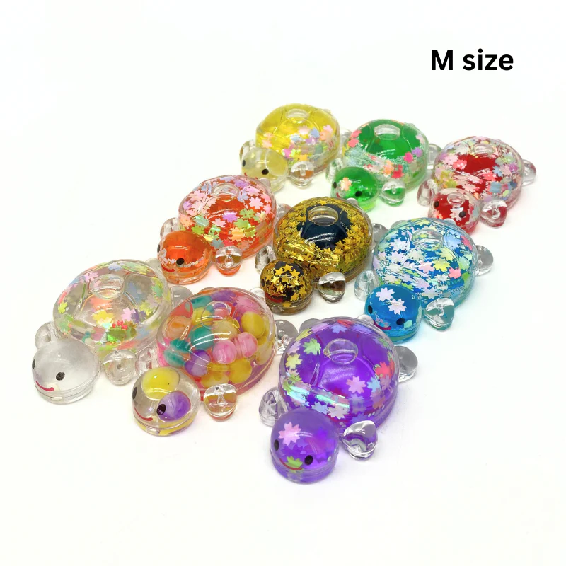 Shiny Turtle Toy Decoration (assorted colour)