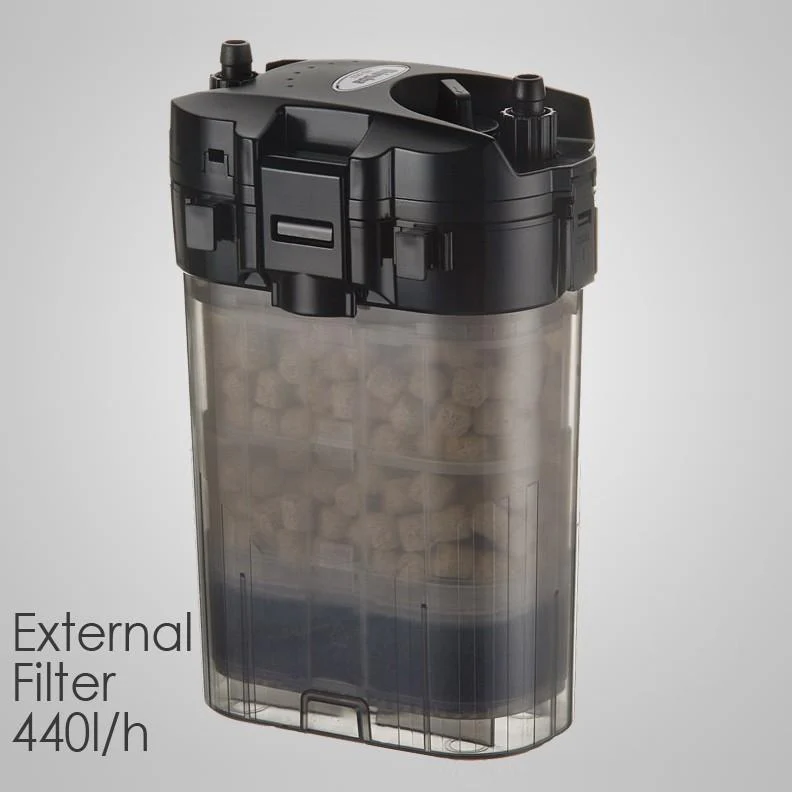 SHIRUBA XB305 External Canister Filter (Compact & Powerful, For Nano Tank) - Image 4