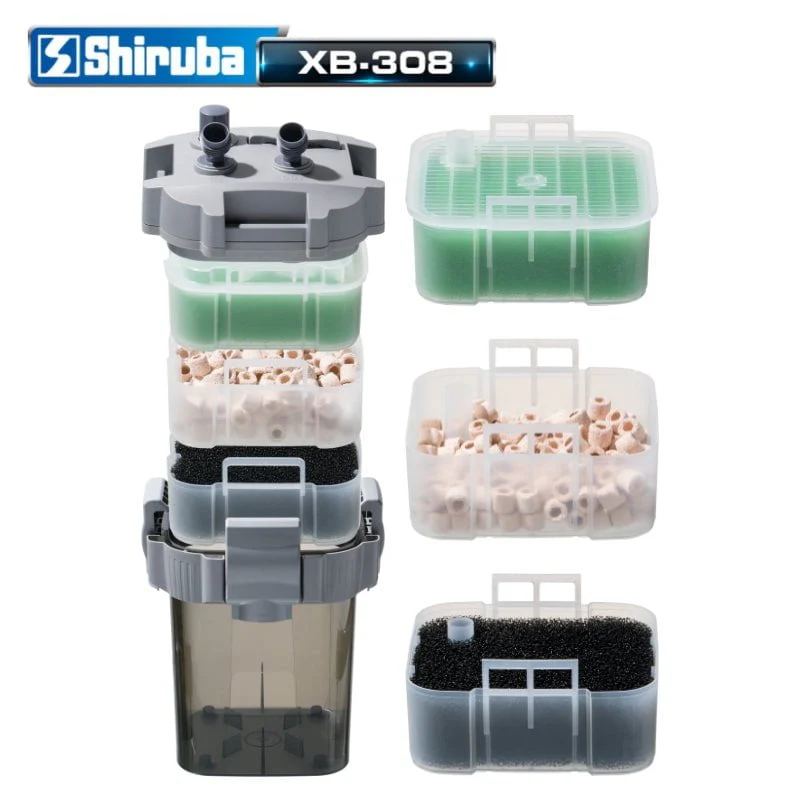 SHIRUBA XB308 External Canister Filter (Up to 2ft) - Image 4