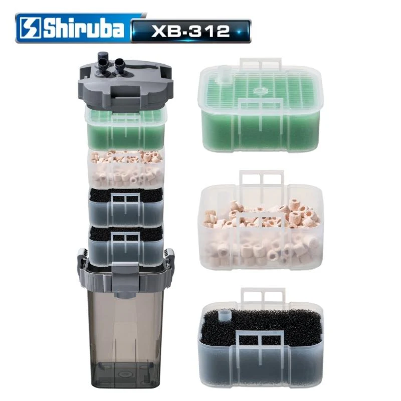 SHIRUBA XB312 External Canister Filter (Up to 4ft) - Image 4