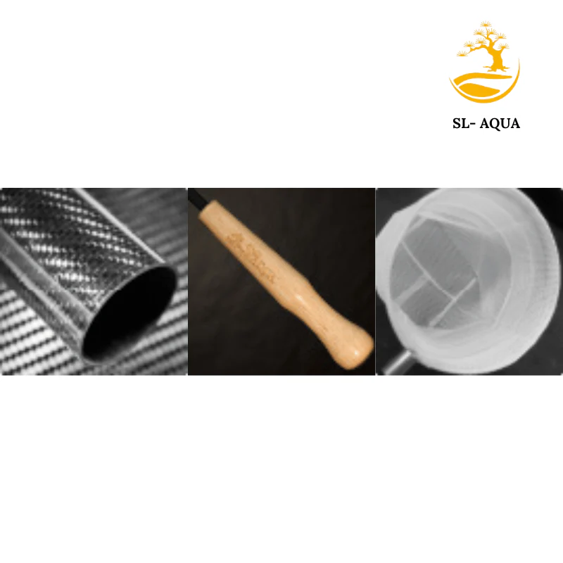 SL Aqua Premium Shrimp Net with Wood Grip SN-360 - Image 2