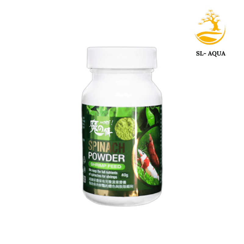 SL Aqua Spinach Powder 10g - Premium Vegetable Shrimp Food - Image 2