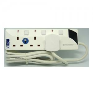 SOUNDTECH 3 Way Extension Socket 3M