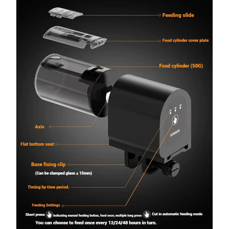 SUNSUN AK-32 Food Timer (for nano tank) - Image 6