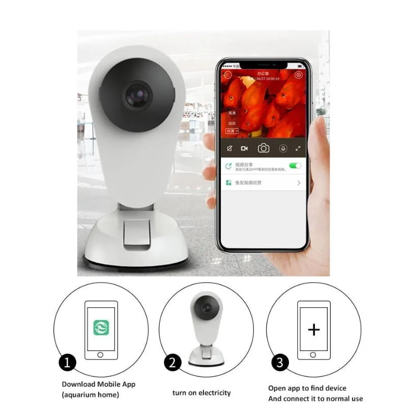 SUNSUN AQ-810 WiFi Camera - Image 3