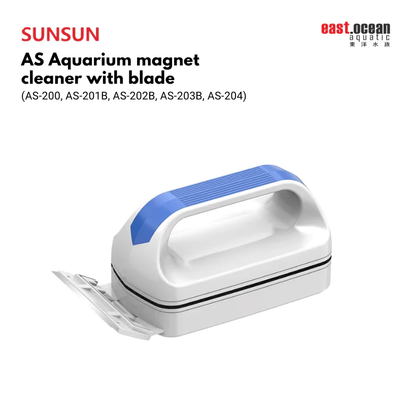 SUNSUN AS Aquarium magnet cleaner with blade