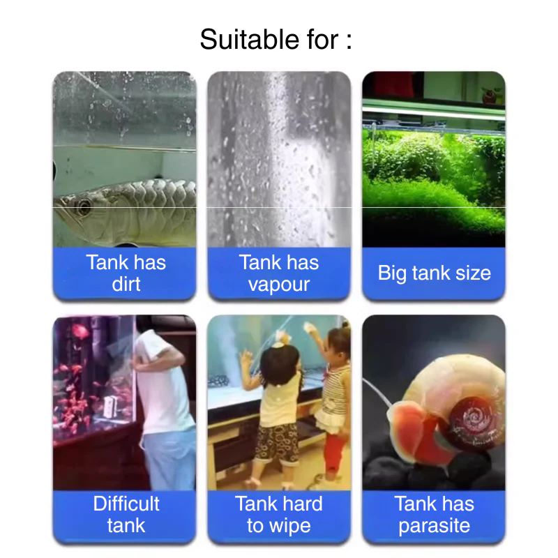SUNSUN AS Aquarium magnet cleaner with blade - Image 5