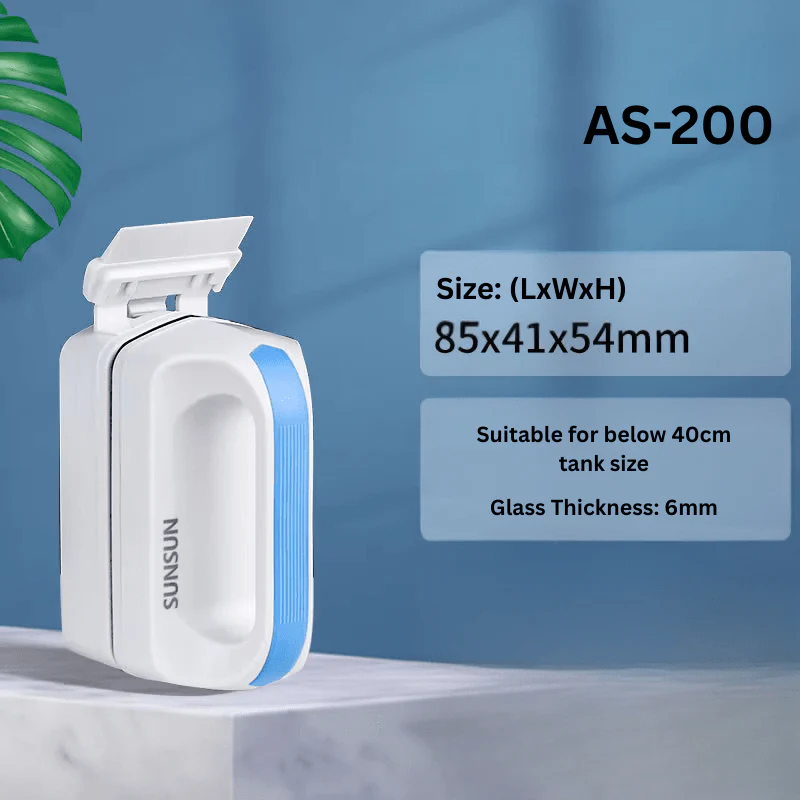 SUNSUN AS Aquarium magnet cleaner with blade - Image 6