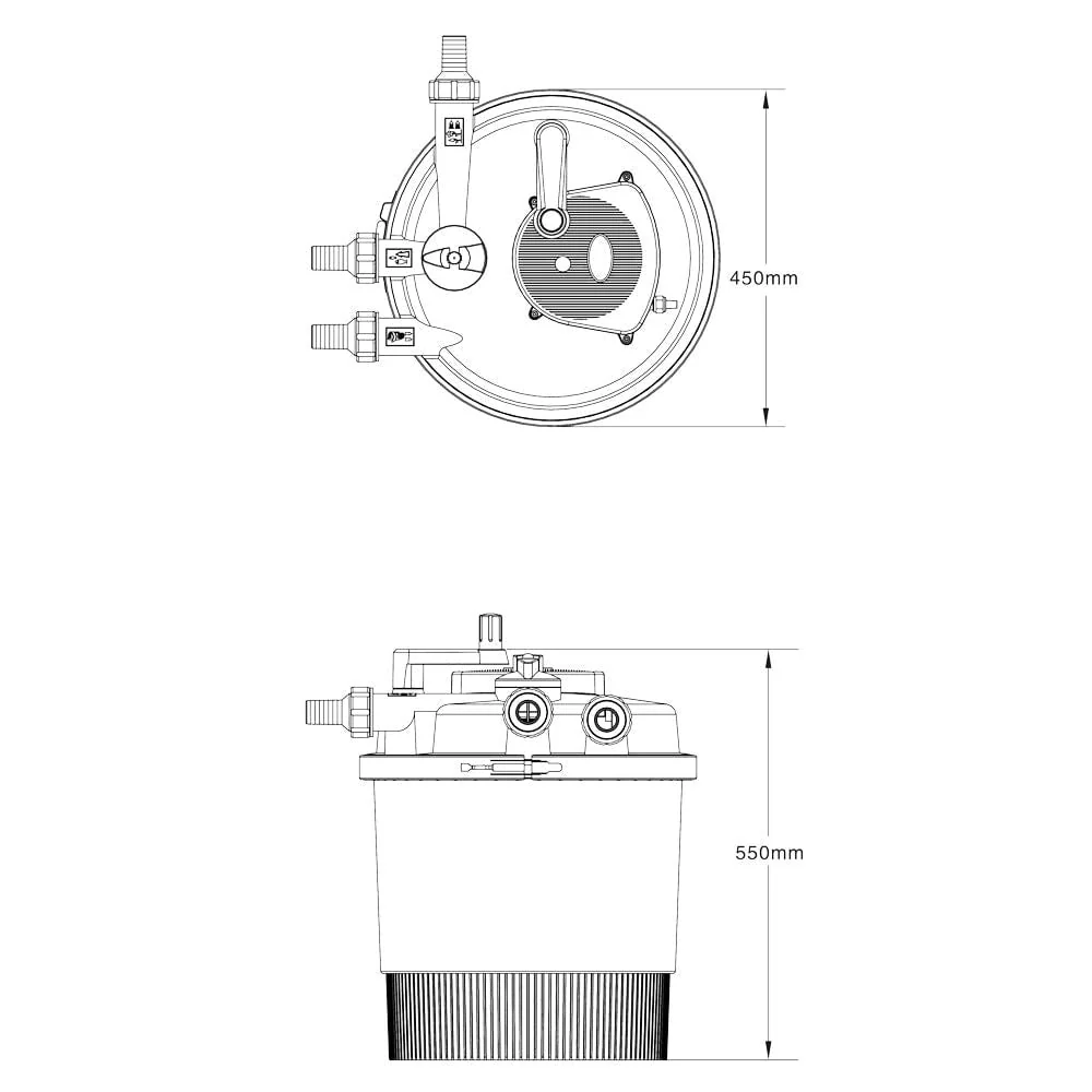 SUNSUN CPF-15000 / CPF-20000 Pond filter - Image 16
