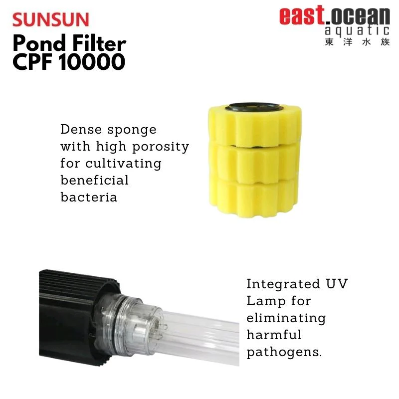 SUNSUN CPF-2500 / CPF-10000 Pond Filters w/ UV - Image 3