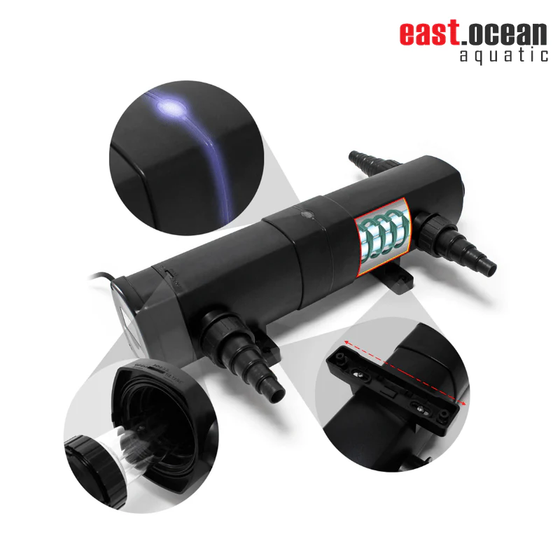 SUNSUN CUV Series UV-C Clarifier UV Filter (CUV-218 / CUV-236) - Image 5