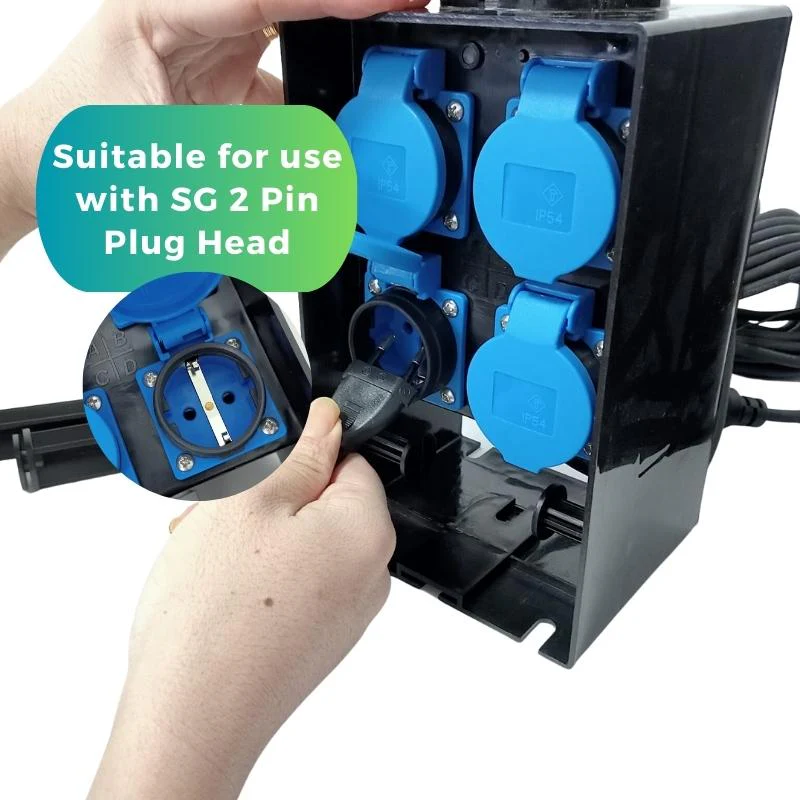 SUNSUN Outdoor Water Proof Garden Socket Connection - Image 3