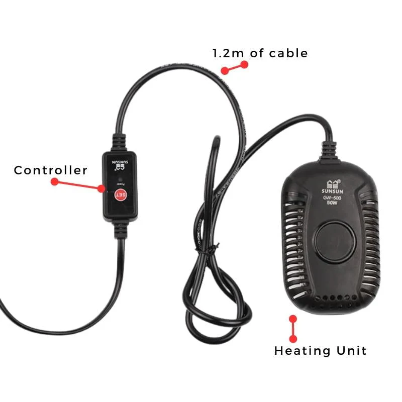 SUNSUN GW-25B Heater (Low Water Level Heater) - Image 6