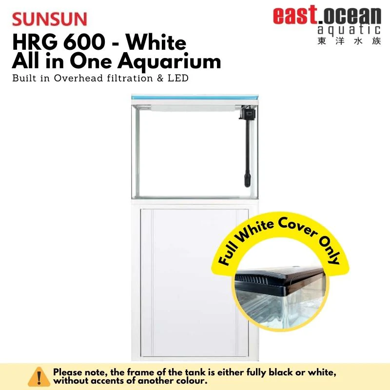 SUNSUN HRG-600 Aquarium (60cm) Set - Tank & Cabinet (Black & White) - Image 6