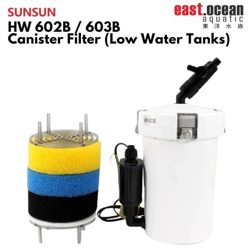 SUNSUN 602B / 603B - 6W Canister Filter (Non-UV) - Image 3