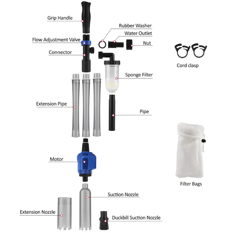 SUNSUN HXS-02 Gravel cleaner - Image 11